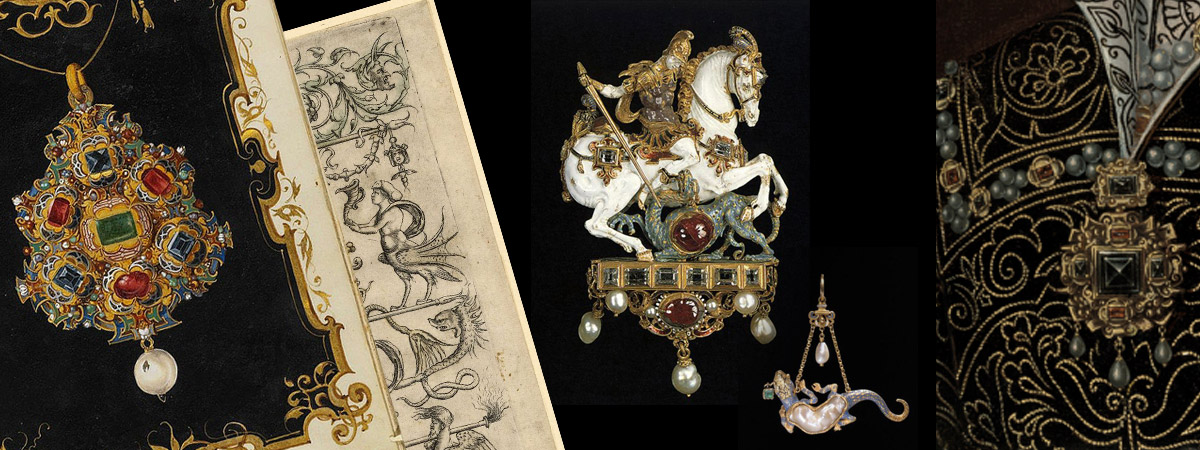 The fantastic way of art of XVI century. The extravagant mannerism. The Jewellery of Germany.